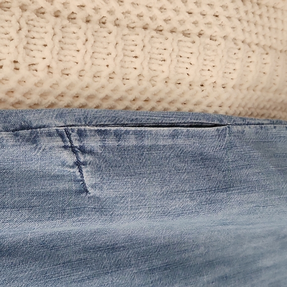 Soft Joie Blayne Chambray Shift Dress XS - Picture 4 of 10